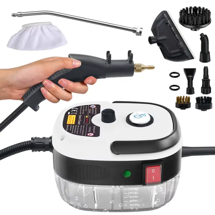 Nettoyeur vapeur haute pression multifonctionnel portable pour la cuisine, la maison et la voiture