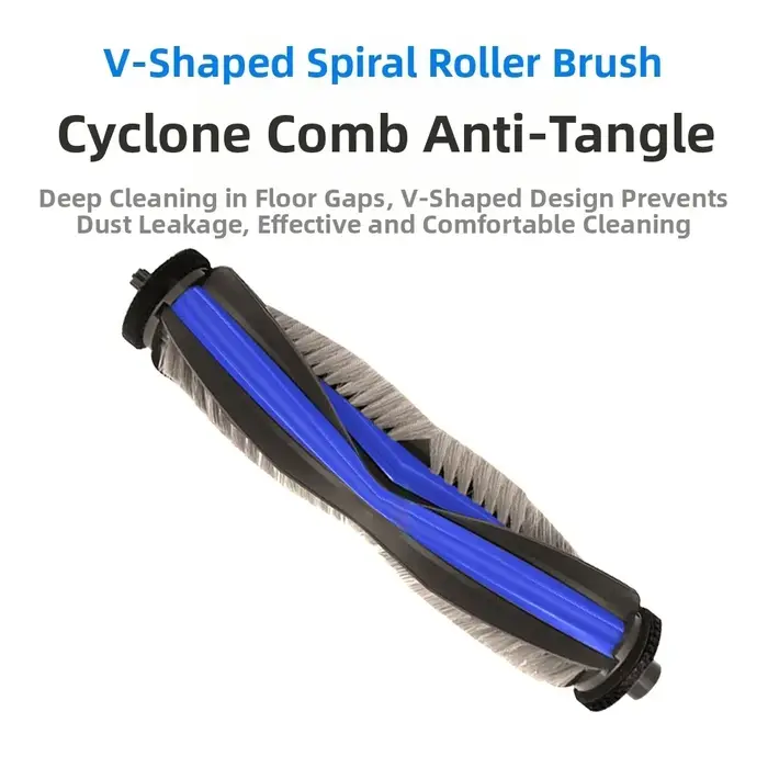 1 brosse principale, 6 brosses latérales pour aspirateur robot Ecovacs X11 OMNICYCLONE