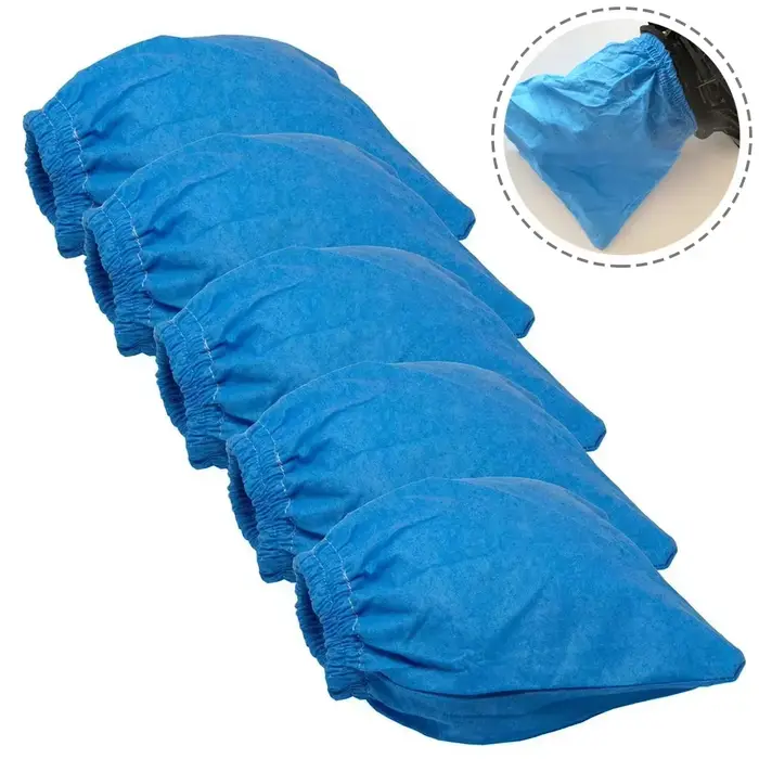 Ensemble de sacs filtrants en textile pour aspirateur à sec
