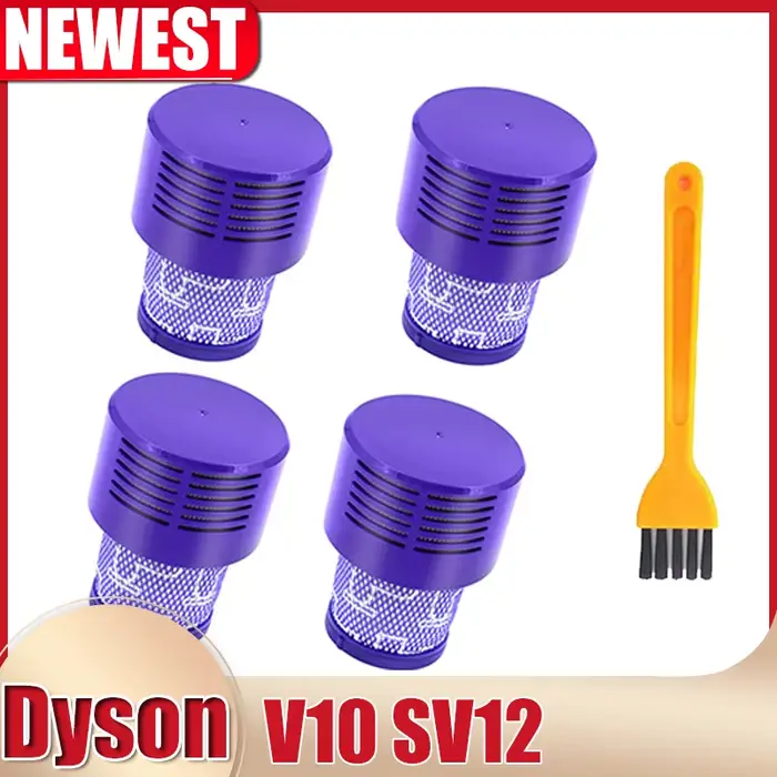 Grande unité de filtre lavable pour aspirateur sans fil Dyson V10 Sv12 Cyclone Animal