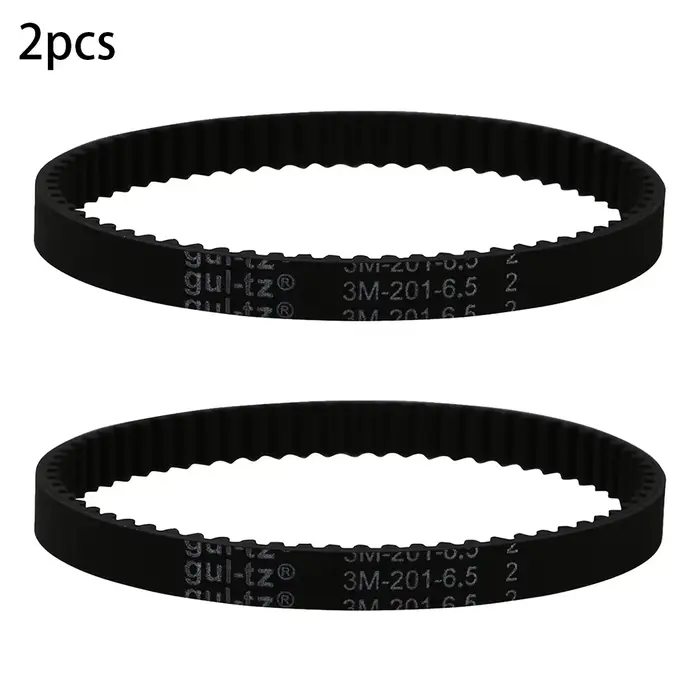 2X Courroie 3M-201-6.5 Aspirateur Denté Pour Hoover Courroie D'entraînement Pour U90-MA-R, U91-MA-B 
