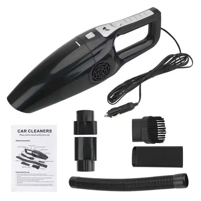 Aspirateur de voiture Portable humide et sec à double usage, Mini aspirateurs portables puissants, h