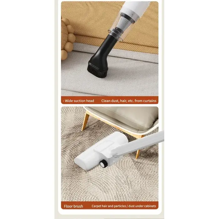 Nouvel aspirateur sans fil mini 2026, portable, rechargeable, pour aspiration humide et sèche, anti-acariens, tout-en-un