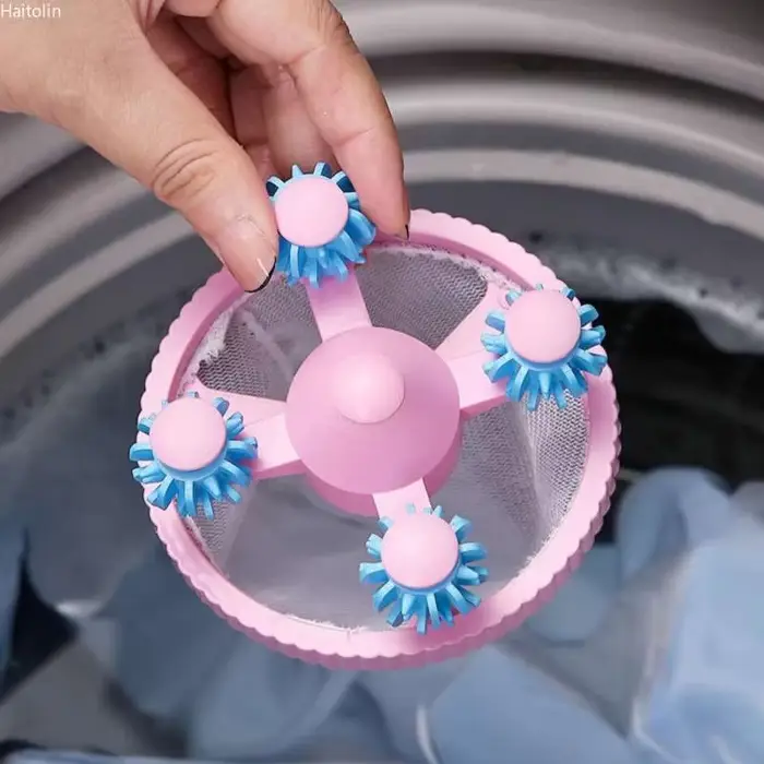 Sac filtrant réutilisable pour lave-linge