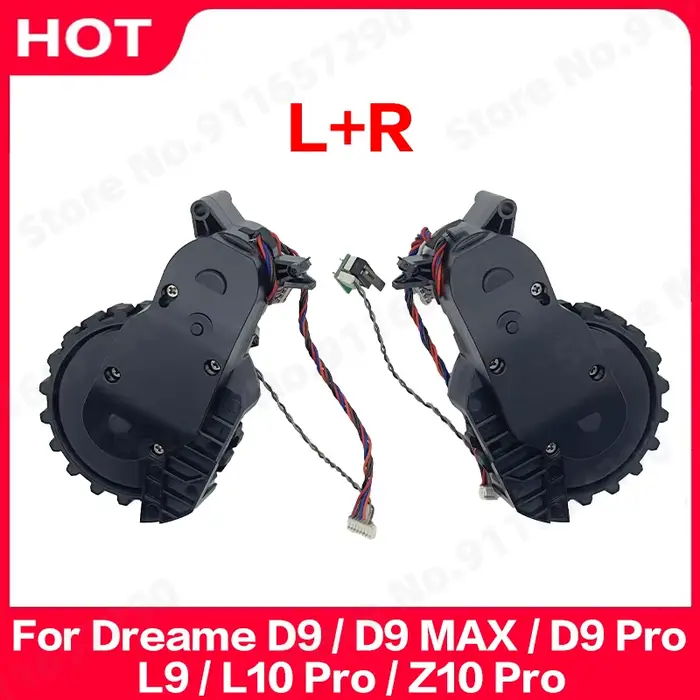 Pièces d'aspirateur pour Dreame D9 / D9 MAX / D9 Pro / L9 / L10 Pro