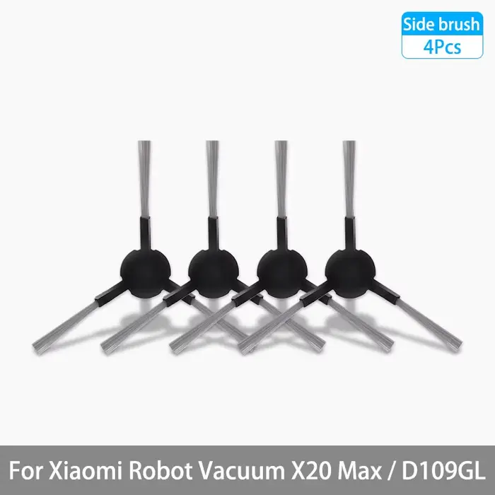 Pièces et accessoires pour aspirateur Robot Xiaomi X20 Max / D109GL, brosse principale, brosse latér