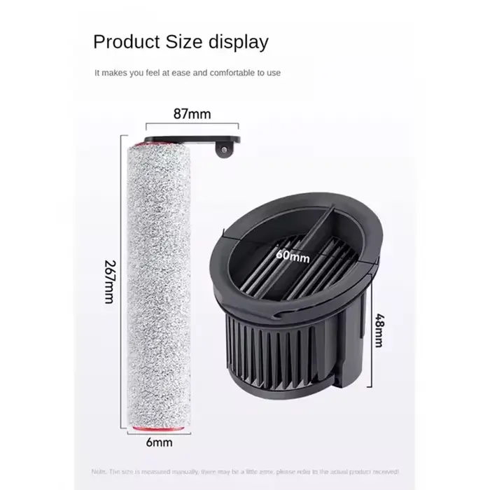Dreame H14 Pro / H20 Ultra/H30 Ultra Nettoyeur de sols et aspirateur Brosse rotative Filtres HEPA Accessoires de nettoyage