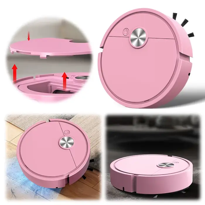 Robot aspirateur et serpillière 3-en-1 rechargeable