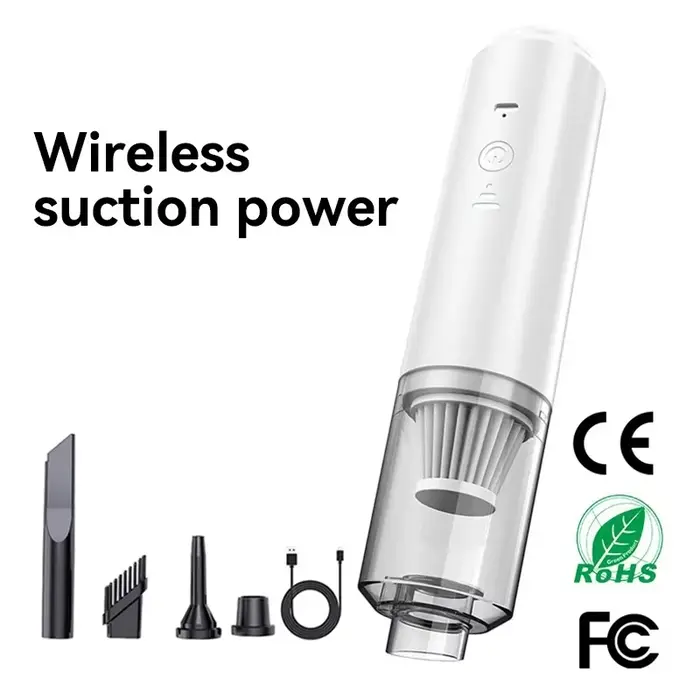 990000pa sans coin mort puissant aspirateur maison intelligente gonflable sans fil aspirateur à main
