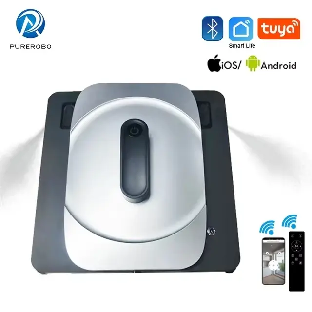Robot nettoyeur de vitres Purerobo W-S8S avec application
