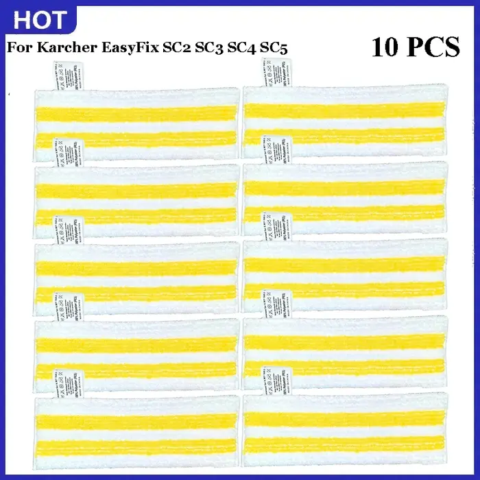 Chiffon de vadrouille à vapeur en Microfibre pour aspirateur Karcher EasyFix SC2 SC3 SC4 SC5
