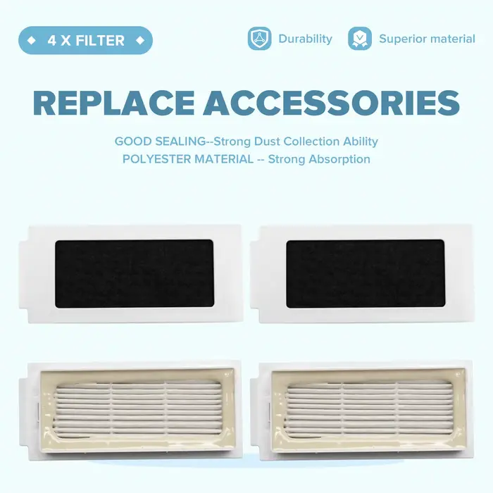 【B25B】Accessoires pour aspirateur Robot ECOVACS DEEBOT T30 Pro Omni / T30