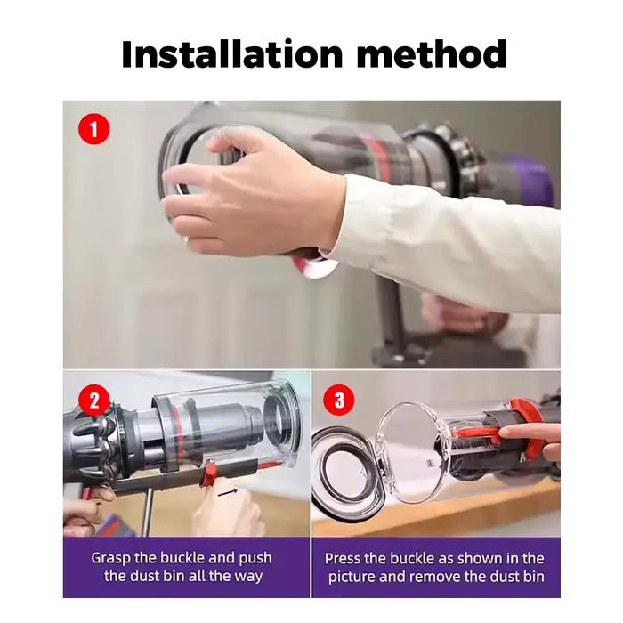 Grand poubelle accessoires pour aspirateur Dyson V11 V15 SV14 SV15 SV22 US