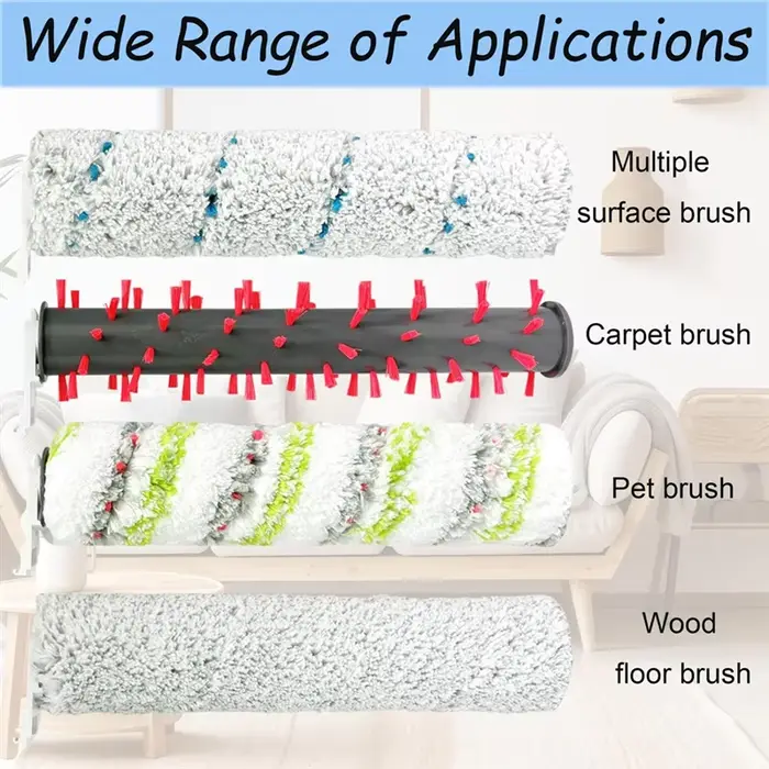 Pièces de rechange pour Bissell Crosswave Hydrosteam 35151 rouleaux de brosse d'aspirateur filtre