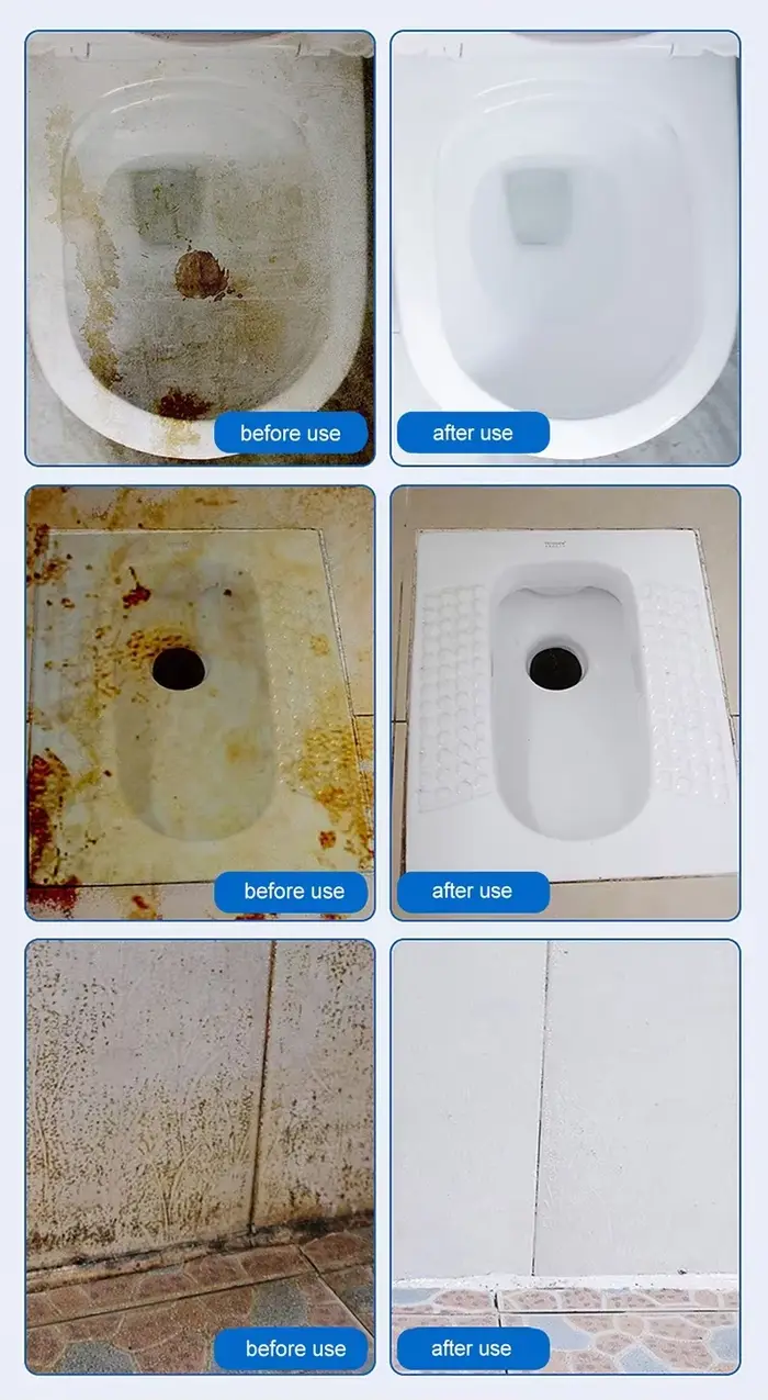 Fournitures de nettoyage de salle de bains