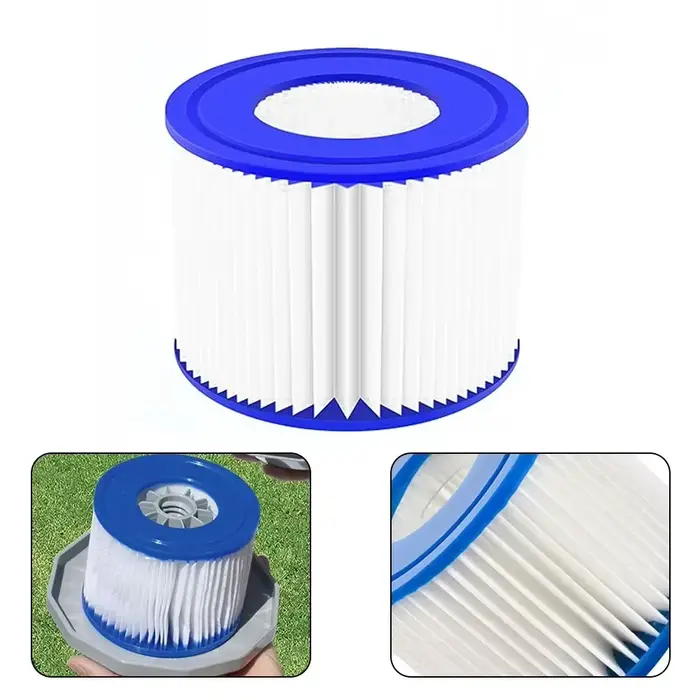 Cartouche filtrante pour Lay Z, nettoyeur de baignoire, accessoires de jardin, spa paresseux, piscine, Miami, Vegas, Monaco, Pound VI