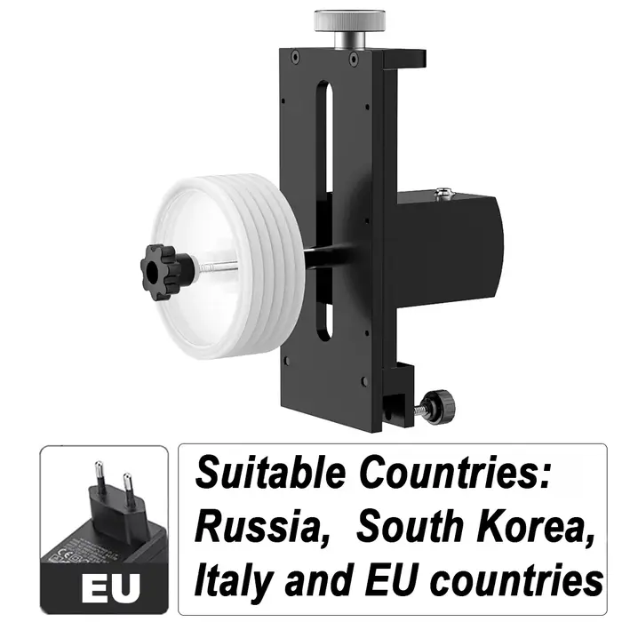 Nettoyeur ultrasonique pour disques vinyles, support en alliage d'aluminium pour disques LP EP de 7