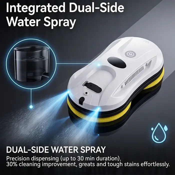 Robot UPS pour laver les fenêtres, aspirateur, lave-verre, appareil ménager, Robot de plâtre, nettoyage intelligent, vadrouilles électriques pour sol