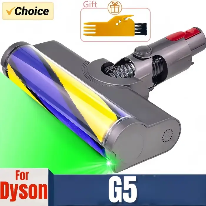 Pour Dyson V7 V8 V10 V11 V15 V6 V12Slim SV18 V10Slim G5 aspirateurs sans fil éguipé avec tête de net