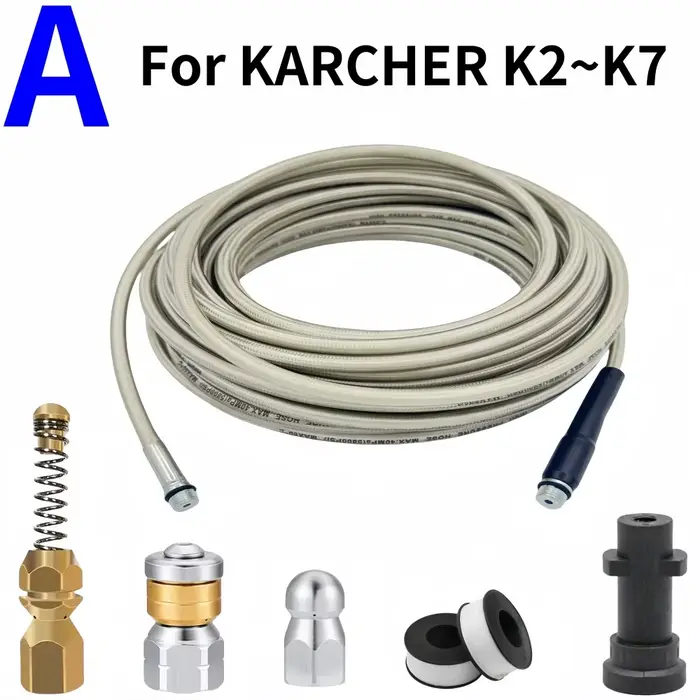 Tuyau de lavage à haute pression pour voiture, buse de lavage, pour K24/2018 ER K2 ~ K7/HD/HDS