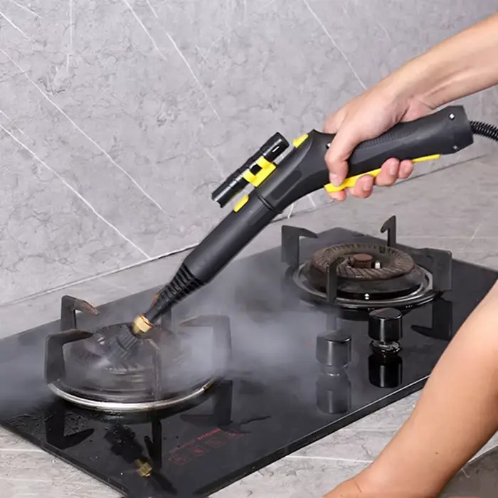 Nettoyeur vapeur haute pression avec tête de brosse