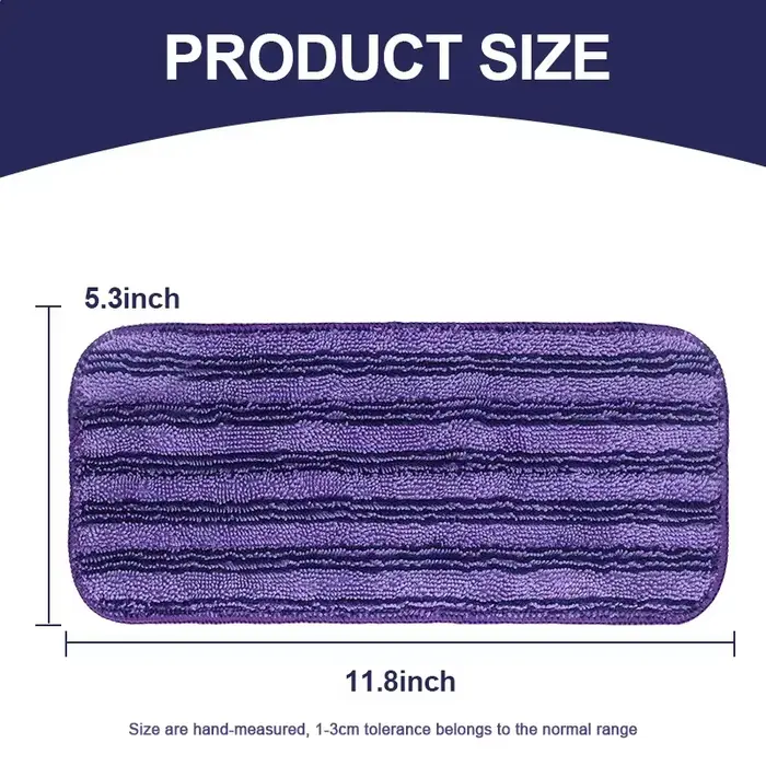 Tampons de vadrouille réutilisables en microfibre pour Swiffer