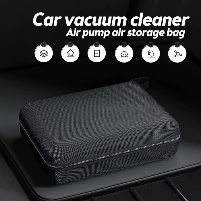 Mallette de rangement pour aspirateur de voiture