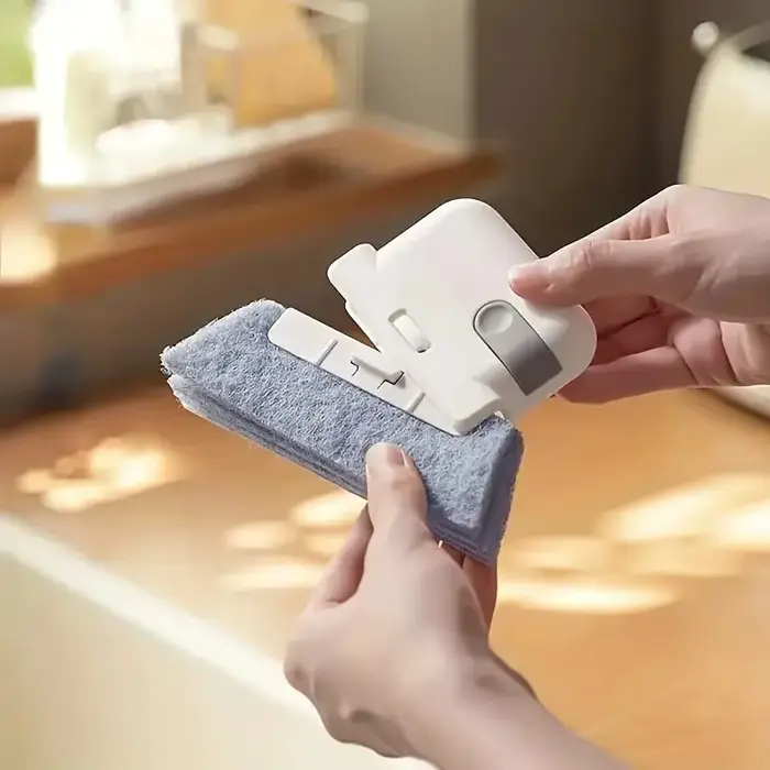 Brosse de nettoyage multifonctionnelle amovible pour fenêtres