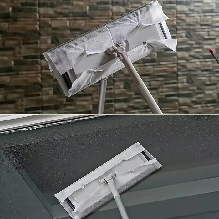 Plancher en papier sous vide jetable Une vadrouille 360 °