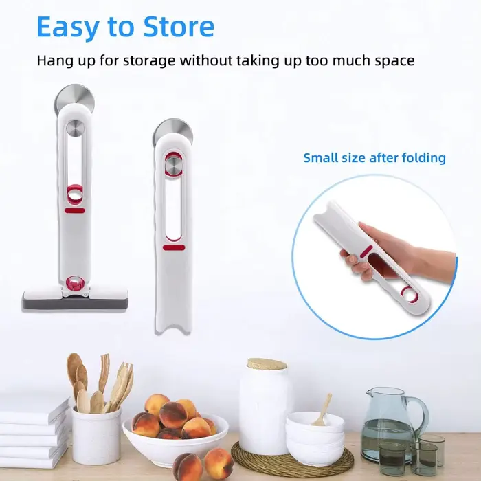 Mini vadrouille Portable pliable, nettoyage ménager, lavage mains libres pour le nettoyage du sol, des fenêtres de bureau, des outils de nettoyage de voiture