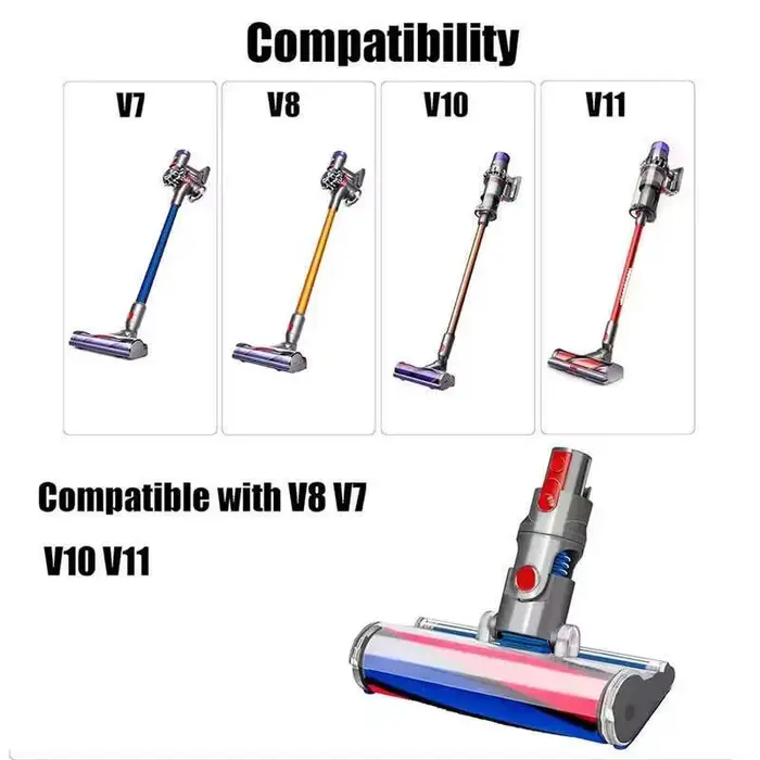Tête de brosse pour aspirateur Dyson V7 V8 V10 V11 V15