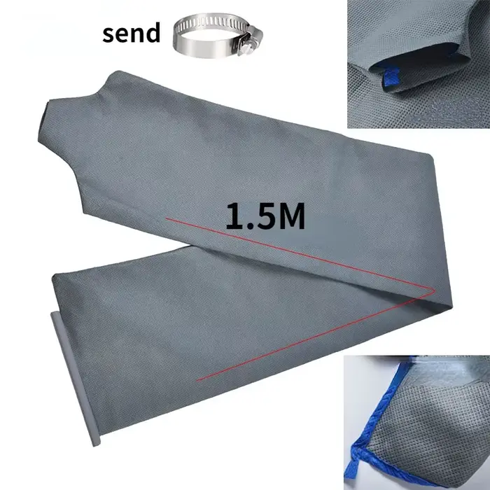 1 sac à poussière de 1,5 m pour ponceuse, aspirateur, souffleur, meuleuse murale – Accessoires de co