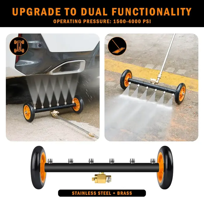 Karcher Lavor Compatible nettoyeur haute pression 16" nettoyeur de surface de train d'atterrissage 1