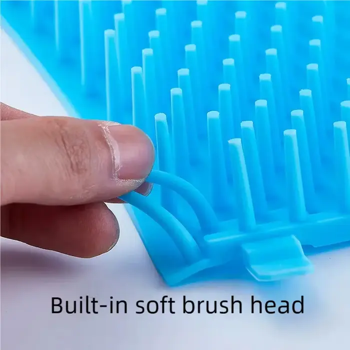 Brosse multifonctionnelle pour nettoyer les pattes d'animaux