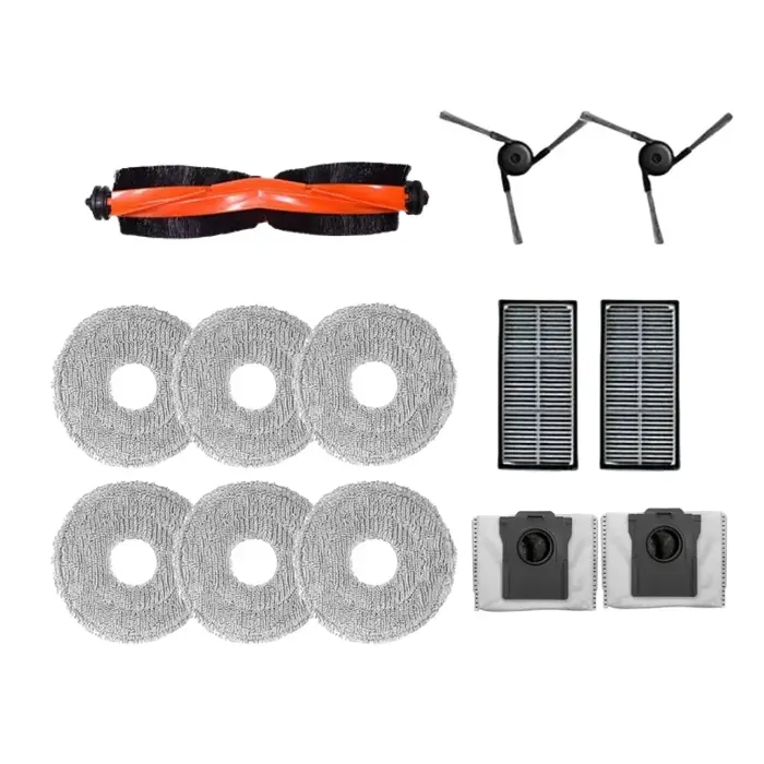 Pièces détachées d'origine pour aspirateur robot Dreame Mova E40 Ultra : brosse principale Tricut, brosse latérale, filtre, serpillière, sac à poussière en option