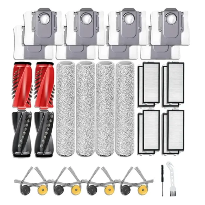 B64B - Pour aspirateur robot Roborock Qrevo Curv 2 Flow - Accessoires - Brosse latérale principale, 