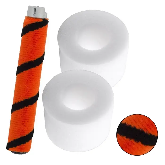 Kit de pré-filtre et brosse à rouleau souple pour aspirateur Shark IC160 ICZ160 ICZ300 Ion P50 (2 filtres + 1