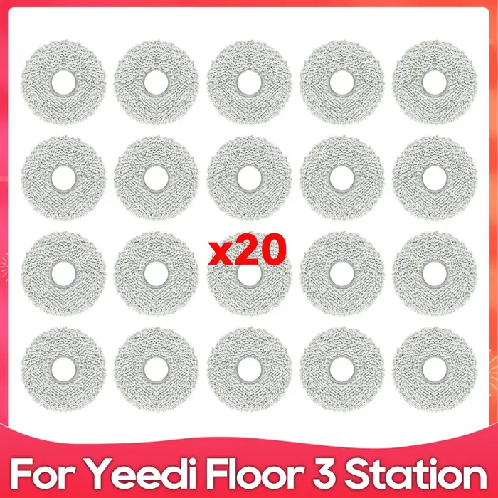 Compatible pour ( Yeedi Floor 3 Station ) Pièces de rechange et accessoires pour aspirateur robot
