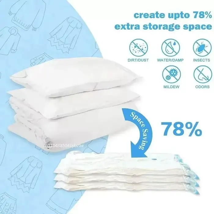 Sac sous vide pour vêtements