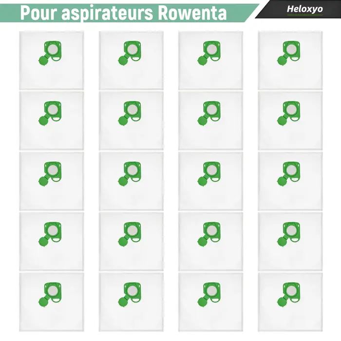 Sacs d'aspirateur pour Rowenta\ Moulinex\Swirl R39