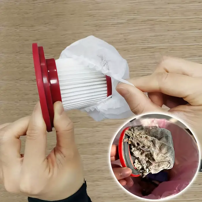 50 pièces/ Housse de filtre pour aspirateur jetable