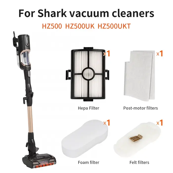 Filtre à vide pour nettoyage ménager Shark HZ500 HZ500UK HZ500UKT