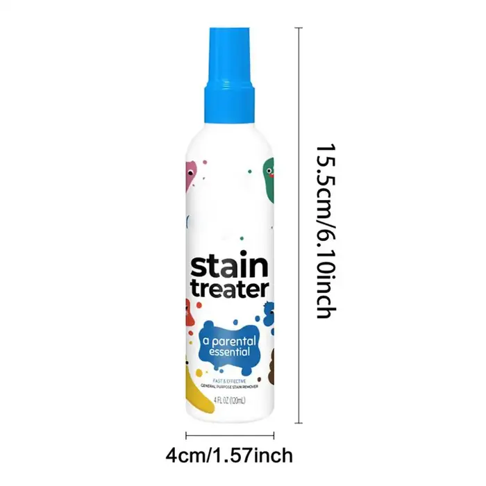Spray détachant 120 ml – Élimination efficace des taches jaunes sur tissus