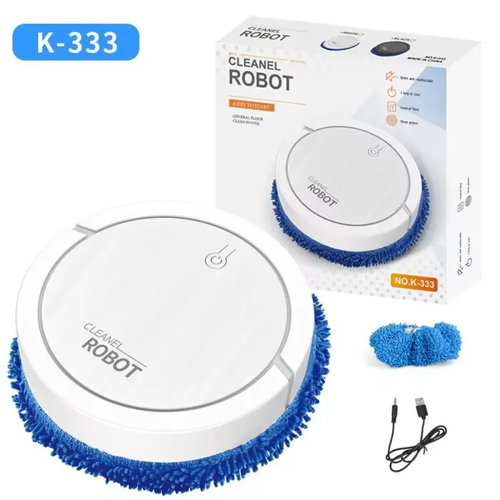Aspirateur Robot intelligent sans fil 5 en 1, multifonctionnel, Super silencieux, nettoyage, humidif