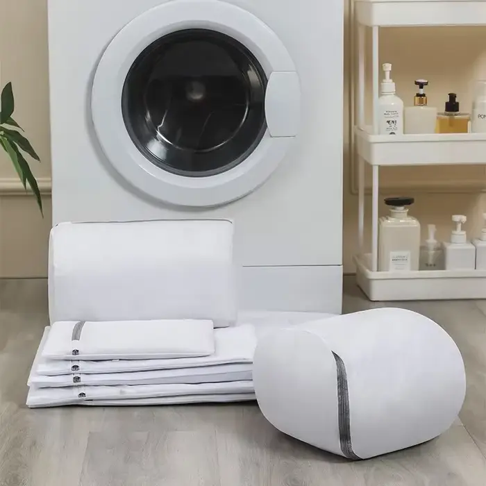 360 ° Sac de lavage polyvalent pour chaussures - Sac à linge en maille durable pour baskets