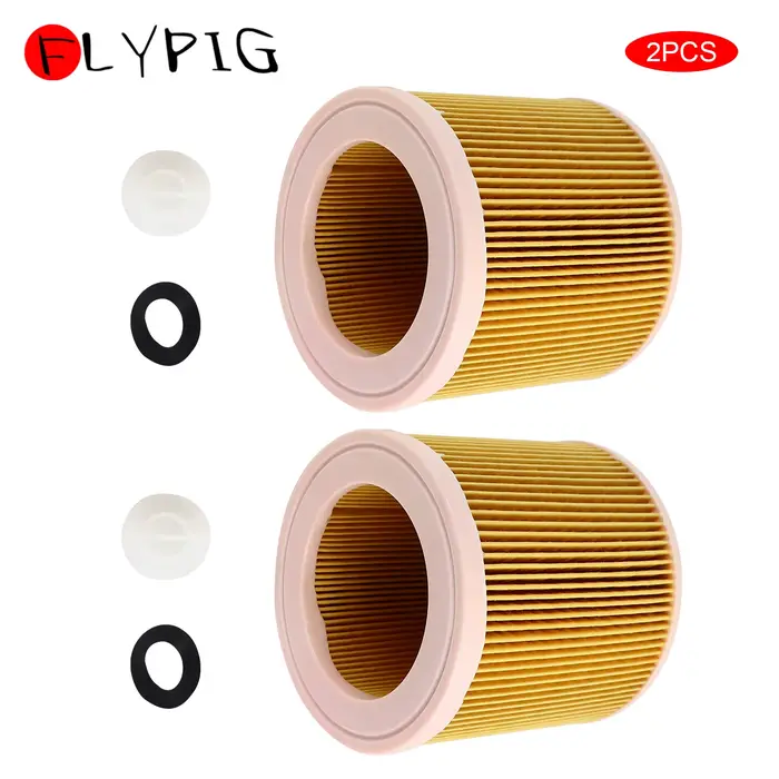 Cartouche de filtre à poussière d'air pour aspirateur sec Karcher, support, MV2, MV3, Wwiches, WD3, 