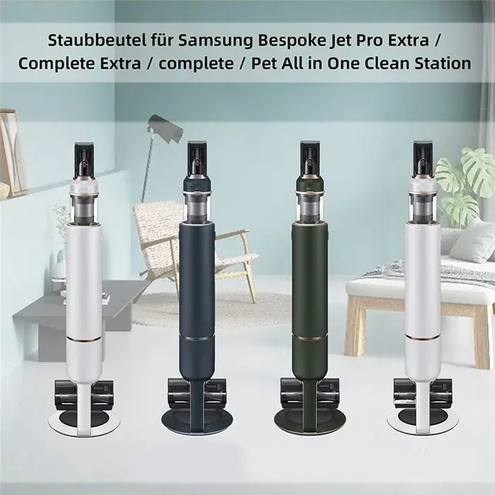Meilleurs sacs d'aspirateur VCA-ADB952 pour aspirateur à main Samsung Bespoke Jet Pro Extra/complet Extra/complet/animal de compagnie