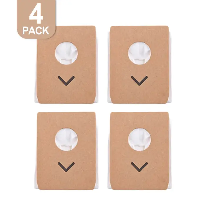 Paquet de 4/10 sacs à poussière pour Eureka stylet pour aspirateur sans fil Elite NEC490BL 3L sac