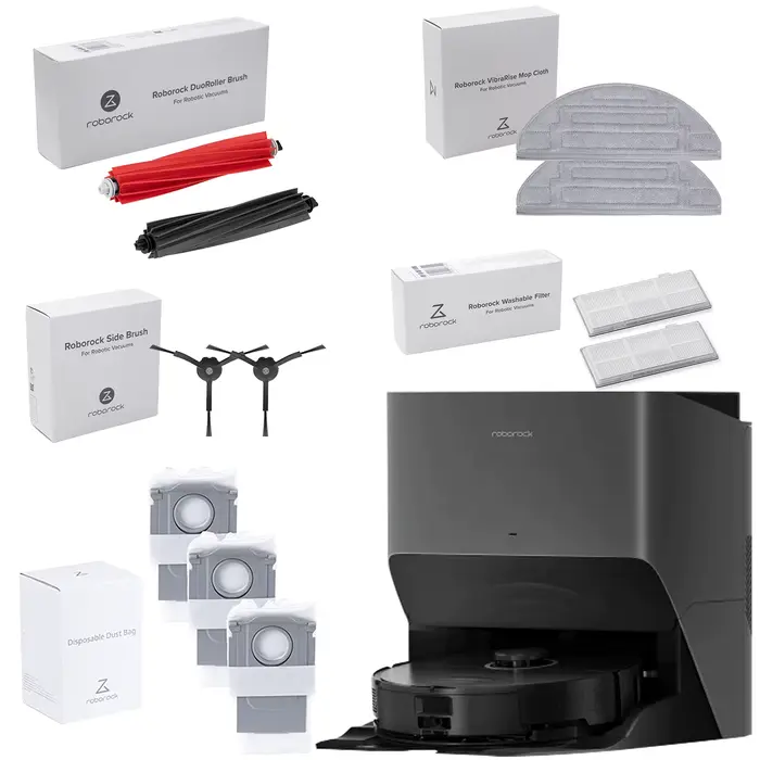 【Optionnel】 Accessoires d'origine pour aspirateur robot Roborock S8 Pro Ultra