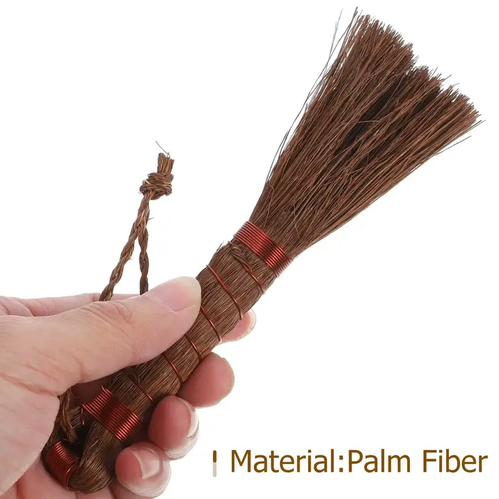 Brosse de jardinage pour bonsaï, petit outil de nettoyage pour plantes en pot, balai à main multifon